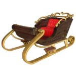 slitta Babbo natale allestimento natalizio (1)